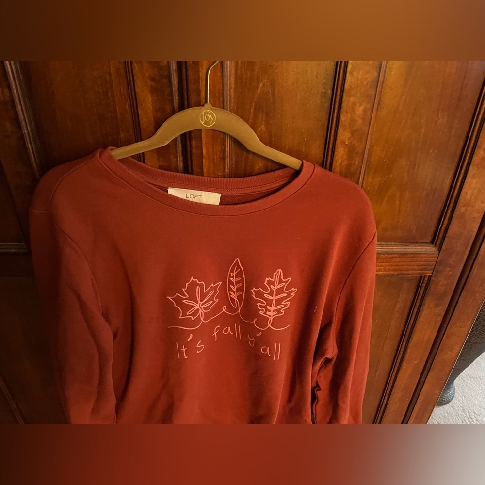 Loft sweat shirt. L . Almost new